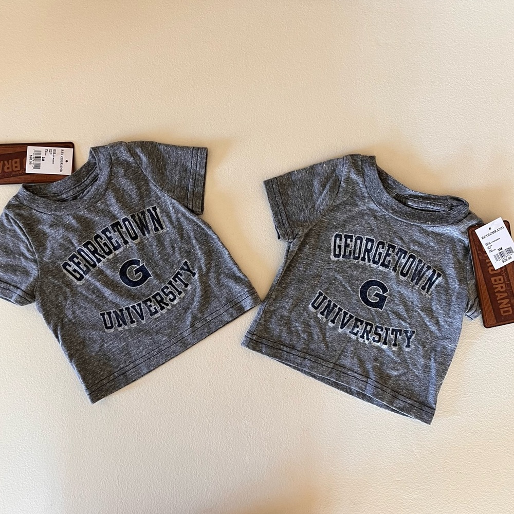 RETRO BRAND Georgetown Hoyas Toddler Triblend Tees
